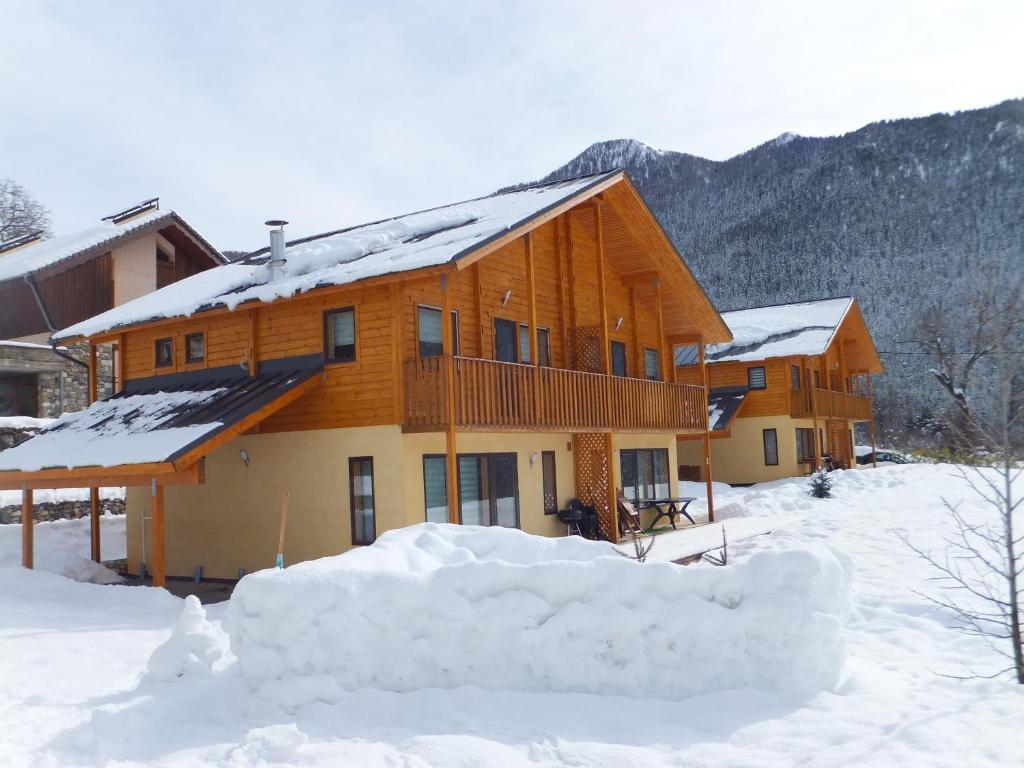 Les Chalets Fleurs De France - Kota Saint-Dalmas Exterior foto